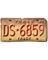Americká SPZ Texas 1974 Truck DS-6859