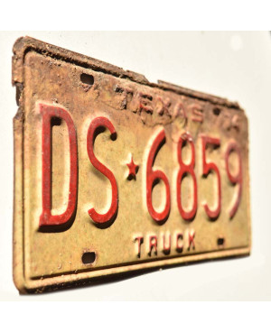 Americká SPZ Texas 1974 Truck DS-6859