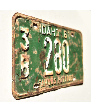 Americká SPZ Idaho 1961 Famous Potatoes 3B 280