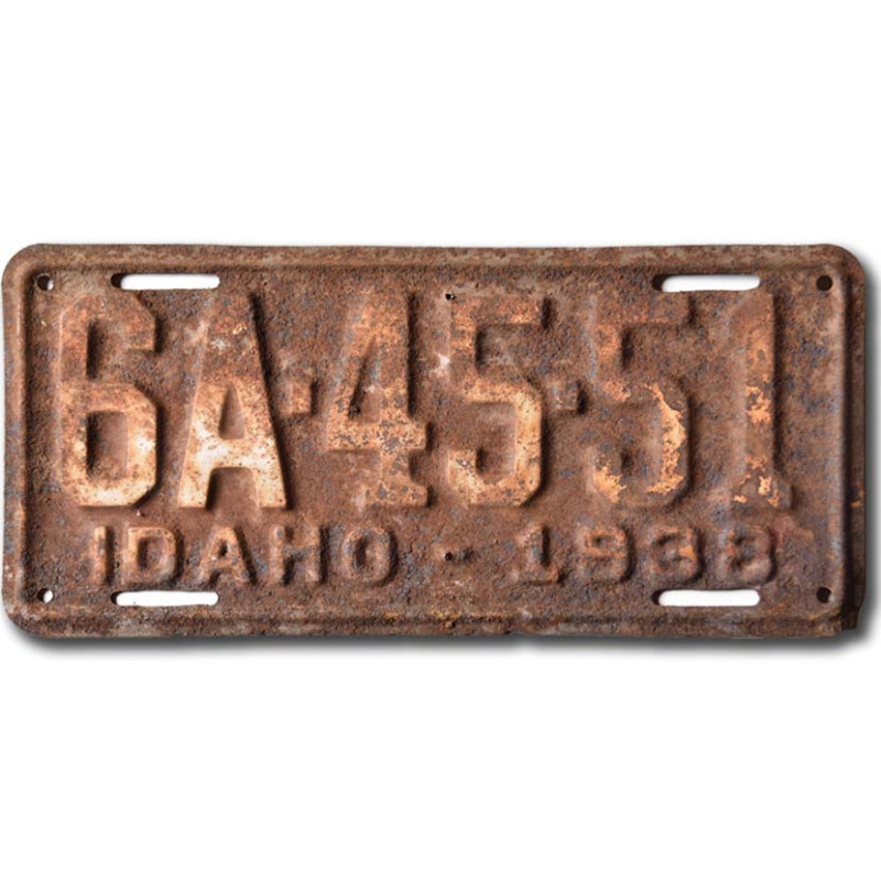 Americká SPZ Idaho 1938 6A-45-51