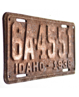Americká SPZ Idaho 1938 6A-45-51