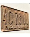 Americká SPZ California 1933 Rusty 4C 73 00