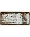 Americká SPZ California 1933 Rusty 2B 7552