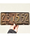 Americká SPZ California 1933 Rusty 2B 7552