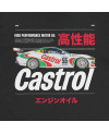 Pánské tričko Castrol Racing Car Black