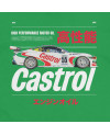 Pánské tričko Castrol Racing Car Green