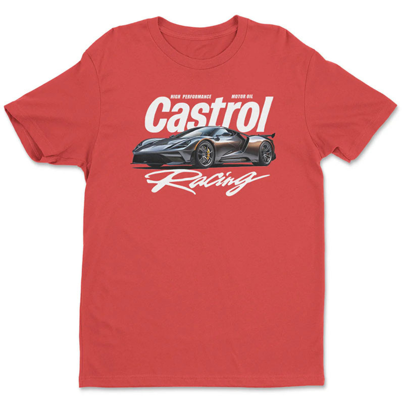 Pánské tričko Castrol Racing High Performance Red