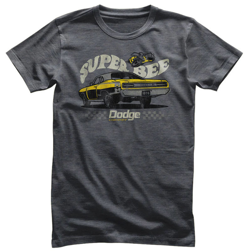 Pánské tričko Dodge Super Bee Grey