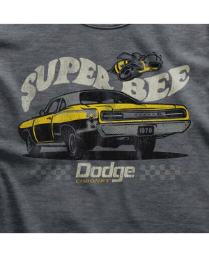 Pánské tričko Dodge Super Bee Grey