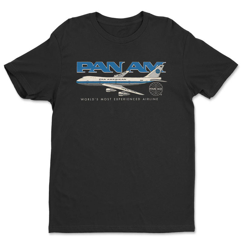 Pánské tričko Pan Am Airline 747