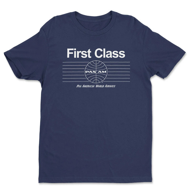 Pánské tričko Pan Am Airways First Class