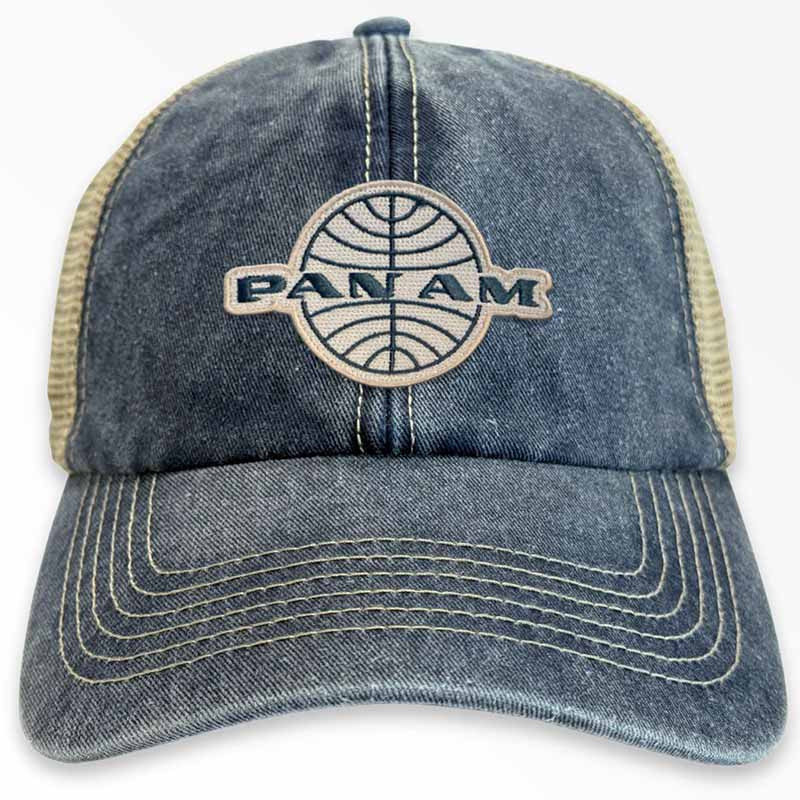 Kšiltovka Pan Am Globe Vintage Trucker