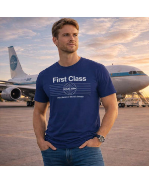 Pánské tričko Pan Am Airways First Class