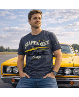 Pánské tričko Dodge Super Bee Grey