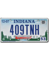 Americká SPZ Indiana Bridges