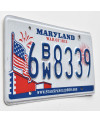 Americká SPZ Maryland Flag 6BW8339