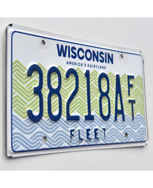 Americká SPZ Wisconsin Fleet 38218AFT