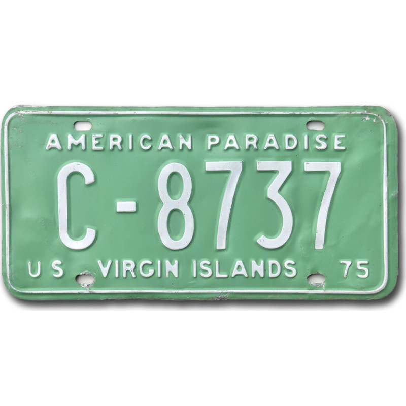 SPZ US Virgin Island 1975 Green C-8737