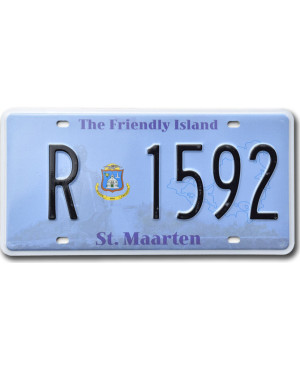 SPZ St. Maarten The Friendly Island R 1592