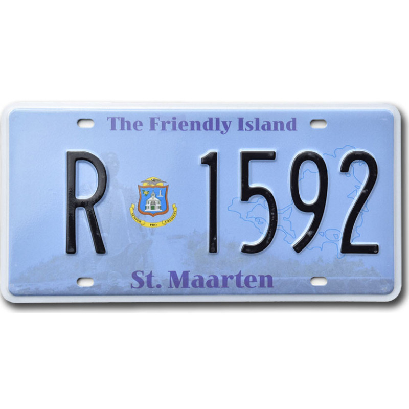 SPZ St. Maarten The Friendly Island R 1592