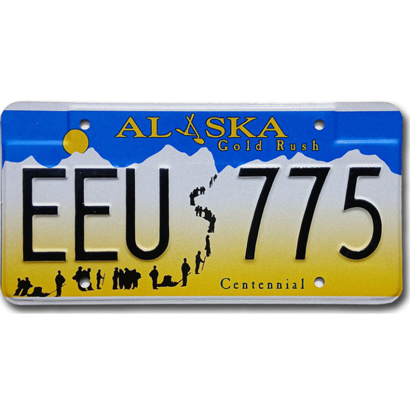Americká SPZ Alaska Gold Rush EEZ 775