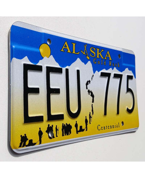 Americká SPZ Alaska Gold Rush EEZ 775