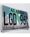 Americká SPZ Alaska Aurora Borealis LGD 961