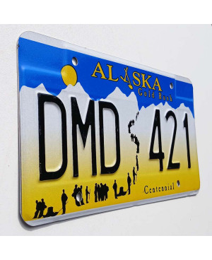 Americká SPZ Alaska Gold Rush DMD 421