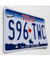 Americká SPZ Texas Horse S96 TWC