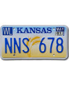 Americká SPZ Kansas Wheat NNS 678