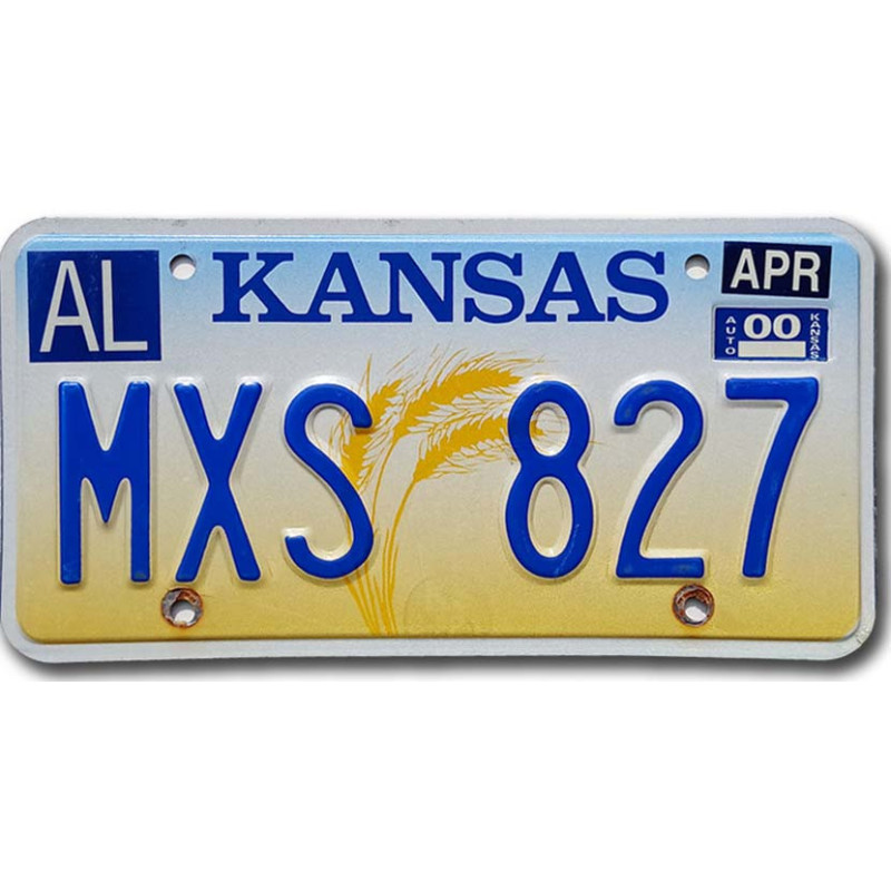 Americká SPZ Kansas Wheat MXS 827
