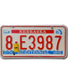 Americká SPZ Nebraska Bicentennial 8-E3987