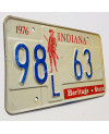 Americká SPZ Indiana Heritage State 98L 63