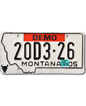 Americká SPZ Montana 2005 Dealer 20D3-26