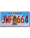 Americká SPZ Alaska Grizzly Bear JWF 664