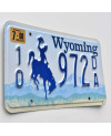 Americká SPZ Wyoming Blue Bronco 10-972DA
