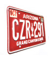 Americká SPZ Arizona Red Cactus CZR 291