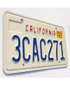 Americká SPZ California Block 3CAC271