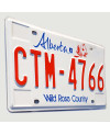 Kanadská SPZ Alberta Wild Rose CTM-4766