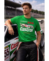 Pánské tričko Castrol Racing Car Green