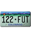Americká SPZ Colorado Rocky Mountains 122-FUT