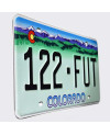 Americká SPZ Colorado Rocky Mountains 122-FUT