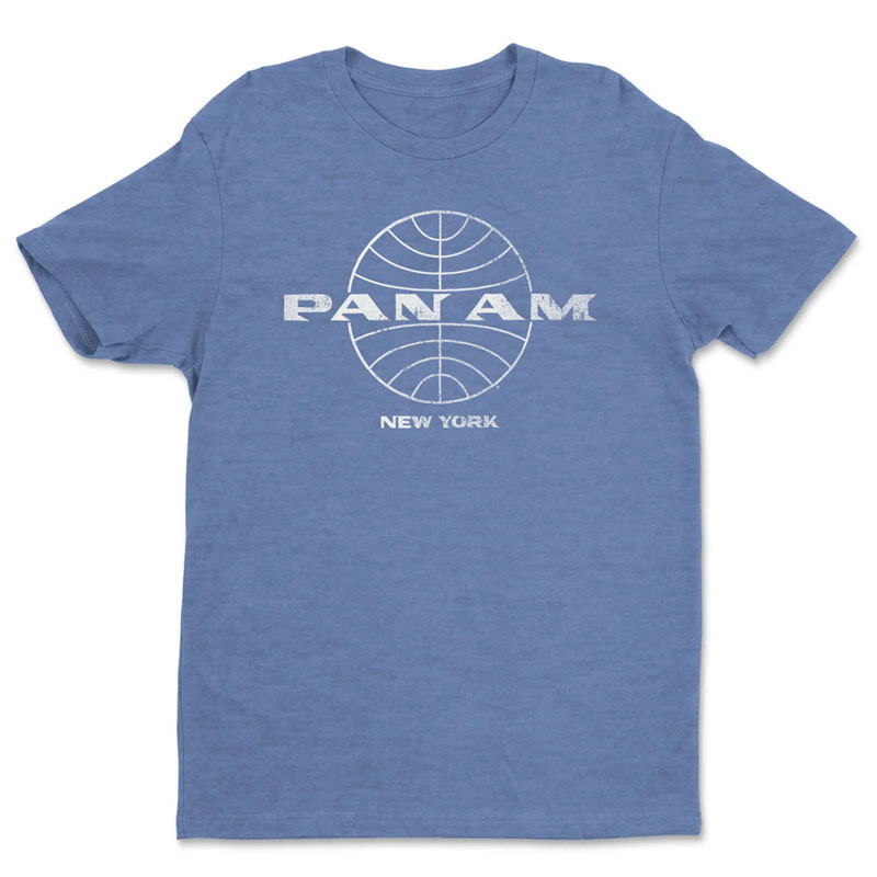 Pánské tričko Pan Am Vintage New York Blue Sky