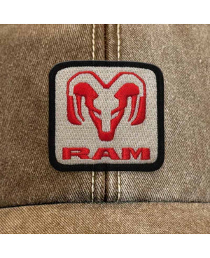 Kšiltovka RAM Vintage Trucker Brown
