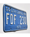 Americká SPZ South Carolina 1973 Blue FDF 230