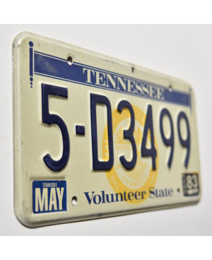 Americká SPZ Tennessee Volunteer State Seal