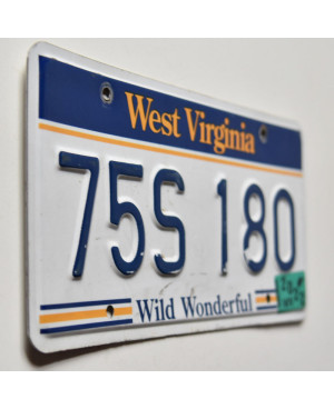 Americká SPZ West Virginia Wild Wonderful 75S 180