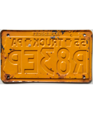 Americká SPZ Pennsylvania 1955 Truck R83EP