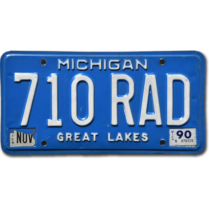 Americká SPZ Michigan Great Lakes 710 RAD