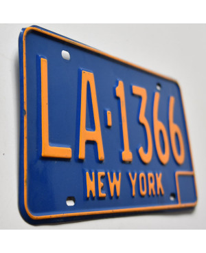 Americká SPZ New York Blue LA-1366